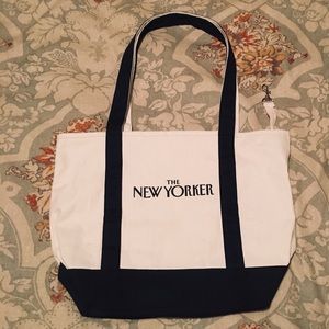 The New Yorker Cotton Canvas Tote Bag